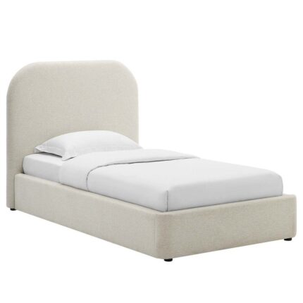 Pearl Fabric Single Bed